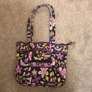 Used Vera Bradley Tote Bag in Floral Nightingale